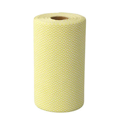 Printed Embossed Disposable Kitchen Cloths Cleaning Towels Antibacterial