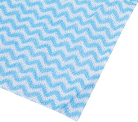 30-80gsm Disposable Cleaning Cloth Heavy Duty  Non-Woven Fabric Kitchen Washing Cloth Multi-Use Absorbent Dish Towels Blue Cleaning Rags