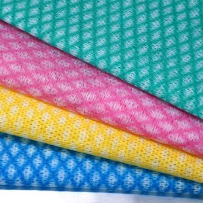 Lightweight Disposable Cloth Rags , 38gsm Disposable Bathroom Cleaning Wipes