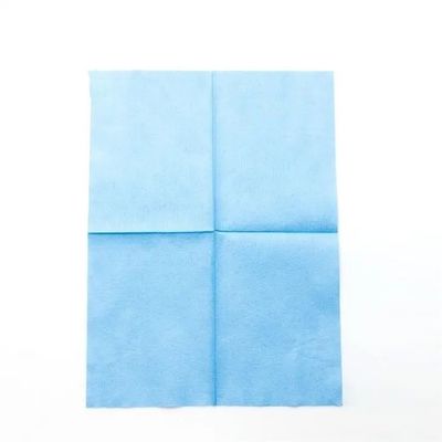 Durable Reusable Blue Industrial Paper Towels , Automobile Industrial Wiping Paper