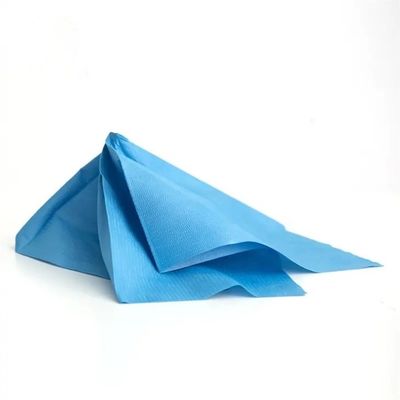 Durable Reusable Blue Industrial Paper Towels , Automobile Industrial Wiping Paper