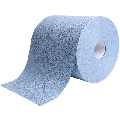 Meltblown Blue Heavy Duty Industrial Wipes Rolls Polypropylene Material