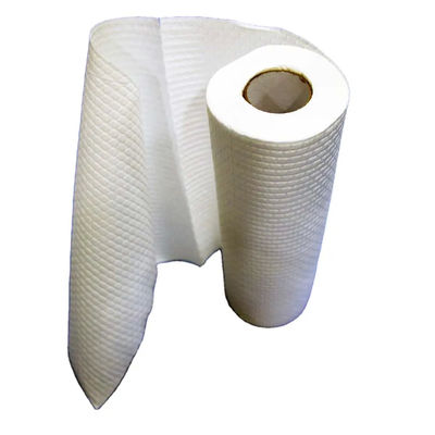BRC Lint Free Food Service Wipers , Embossed Wood Pulp Dishcloth