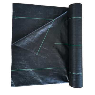 Waterproof Polypropylene Woven Ground Cover Rolls Nontoxic 2x20m