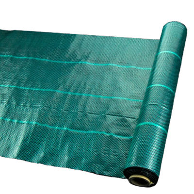 Windproof Green Landscape Fabric Anti UV , Multipurpose Green Weed Mat