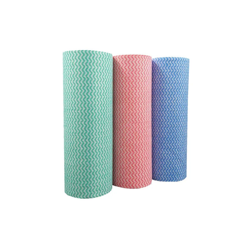 Multi Use Spunlace Cleaning Wipes Reusable Ultra Soft For Kitchen